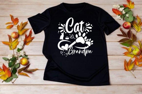 CAT GRANDPA -SVG