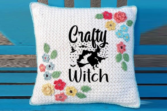 Crafty Witch SVG: Graphics & T-Shirt Designs