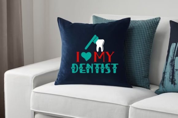 I LOVE DENTIST, SVG: Graphics for T-Shirt Designs