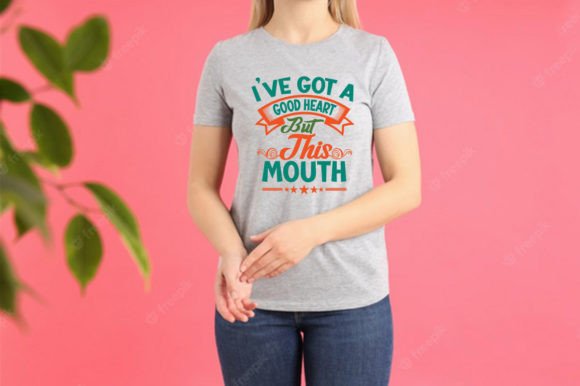 I’ve Got a Good Heart but This Mouth Graphics
