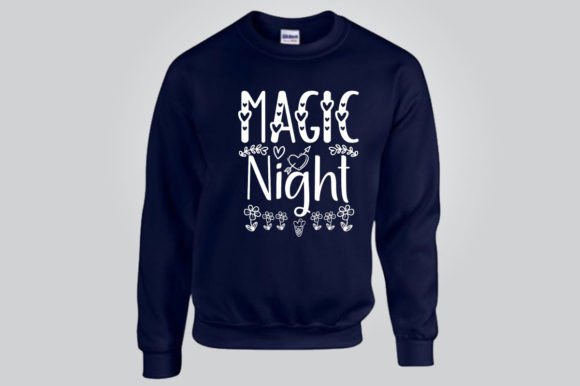 MAGIC NIGHT, SVG for T-Shirt Designs & Graphics