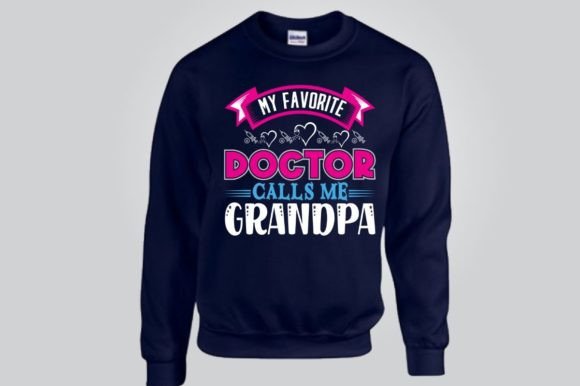 MY FAVORITE DOCTOR CALLS ME GRANDPA, SVG