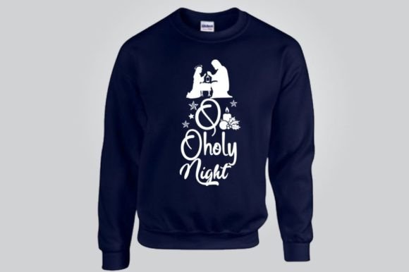 O HOLY NIGHT, SVG: Graphics for T-Shirt Designs & More