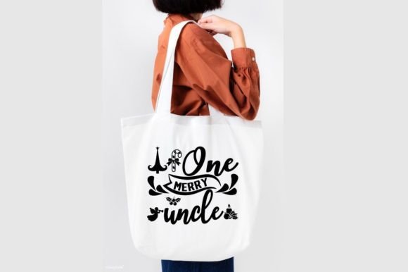 ONE MERRY UNCLE SVG for Graphics & T-Shirt Designs