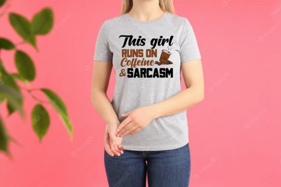 This Girl Runs on Caffeine & Sarcasm Embroidery Review