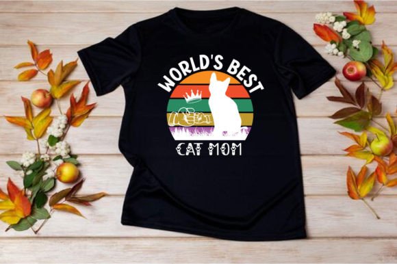 World’s Best Cat Mom SVG: Graphics & T-Shirt Designs Review