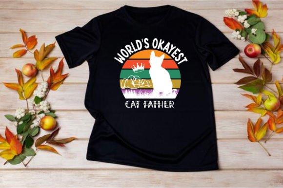 World’s Okayest Cat Father, SVG