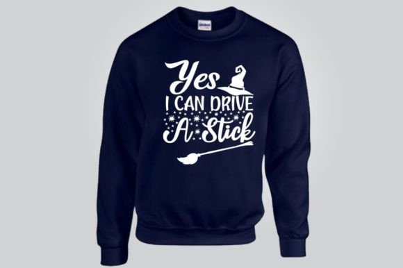 YES I CAN DRIVE a STICK, SVG for T-Shirt Designs & Graphics